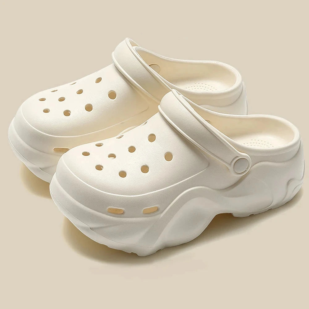 BASATU Women's Fashion Chunky Platform Sandals Summer Thick GlowCart