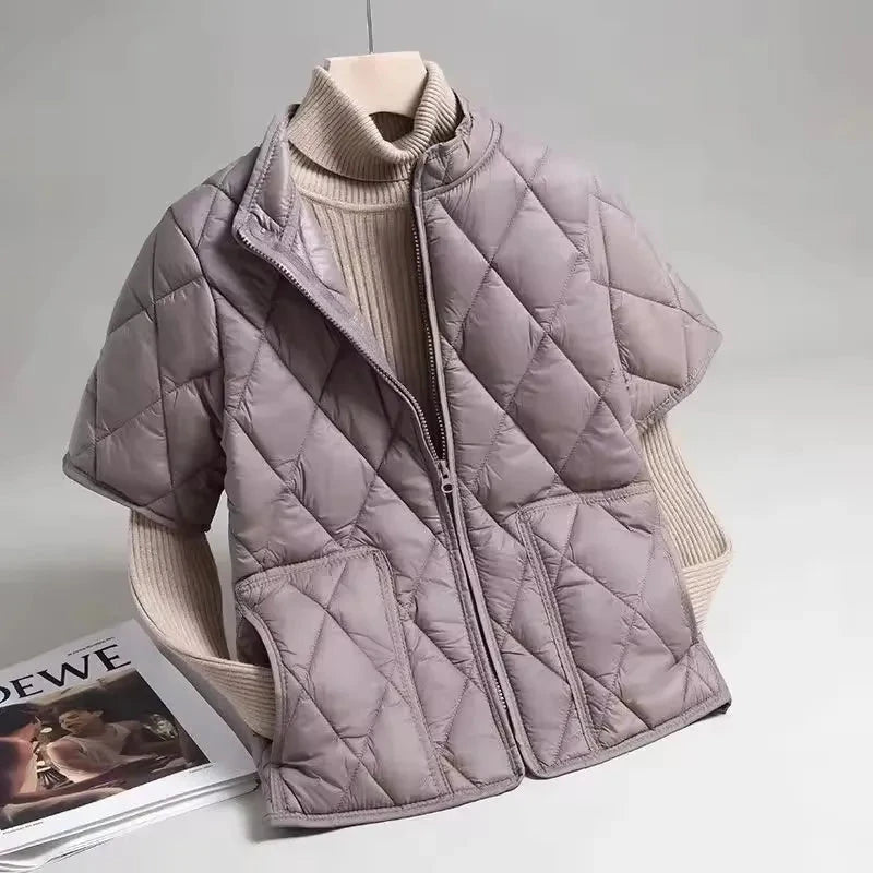 New Down Cotton-Padded Vest Jacket 2025 Autumn Winter GlowCart