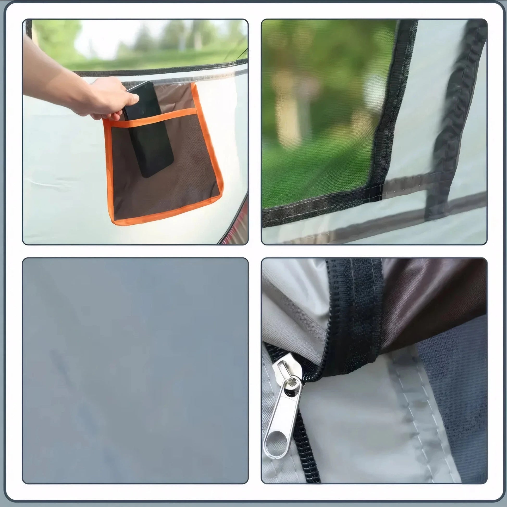 5-8 people quick opening hand throw tent waterproof camping GlowCart