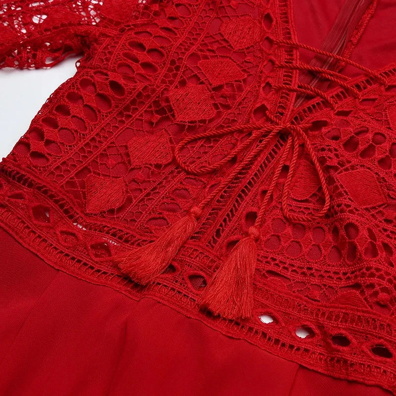 Women's A Line Dress Short Mini Dress White Black Red Long GlowCart