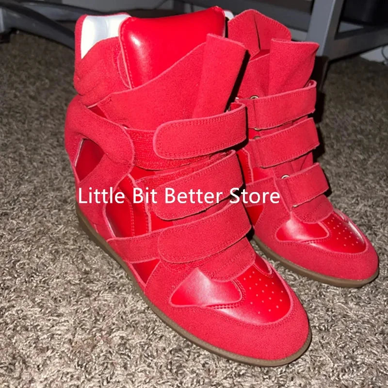 2026 Classical Hot Sale Internal Height Increase Punk Shoes GlowCart