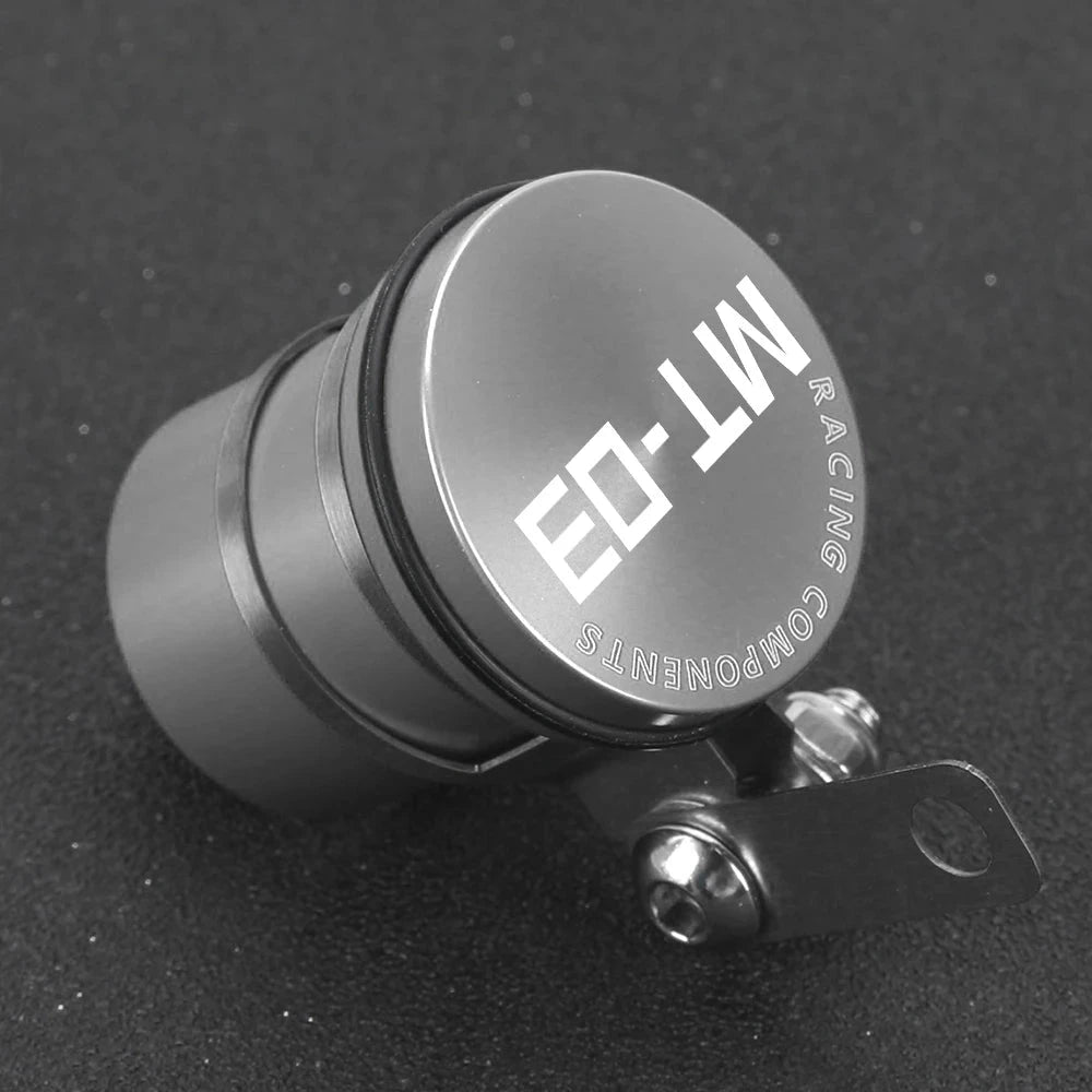 Motorcycle Brake Cylinder Fluid Reservoir Rear Front Clutch Tank Oil Fluid Cup For yamaha MT 03 MT03 MT-03 2005-2019 2018 2017 GlowCart