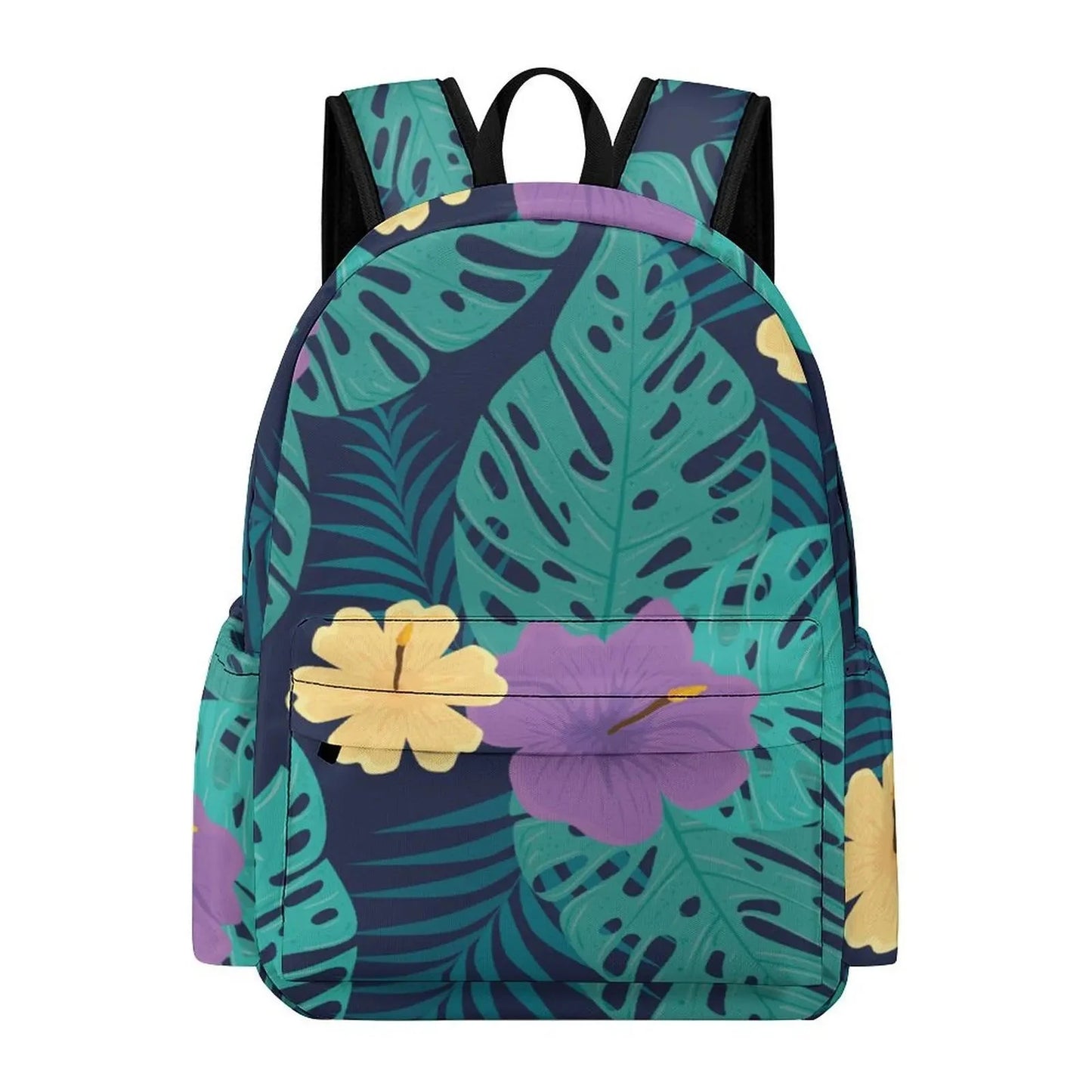 Floral Printed 3d Printed Schoolbags For Boys And Girls GlowCart