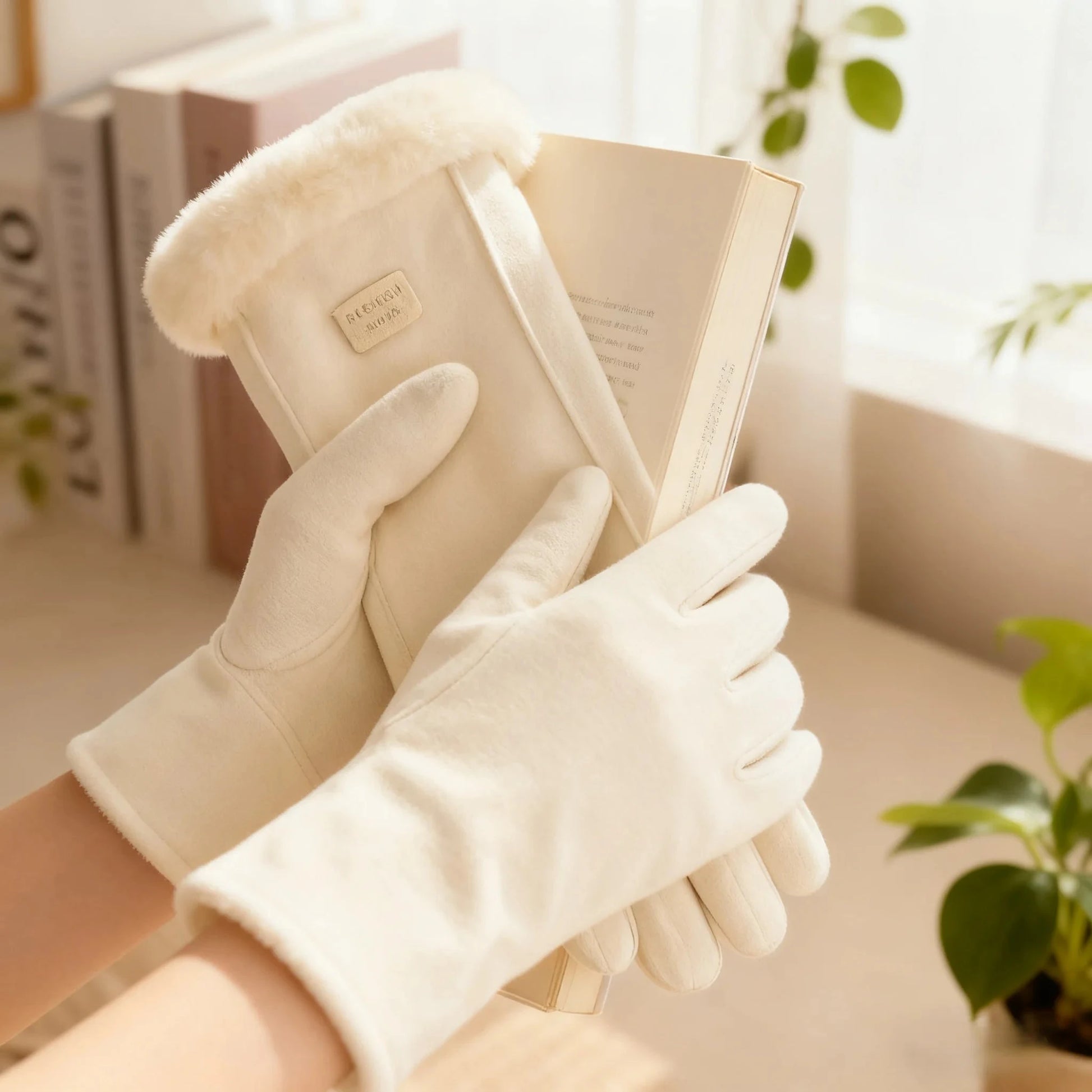 Women's Touchscreen Winter Gloves - Fashionable Finger GlowCart