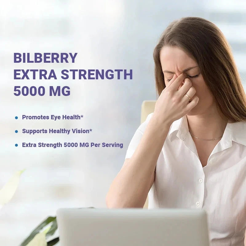 Bilberry Extract - Supports Eye Health, Relieves Visual GlowCart