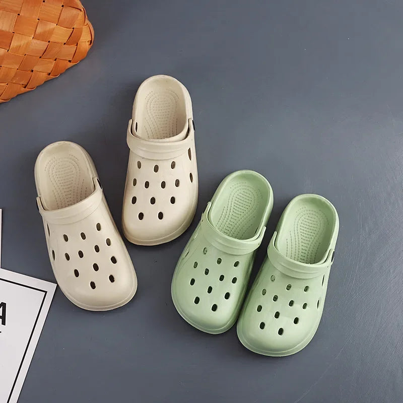 Mens Summer Beach Sandals Unisex Casual Garden Clogs Outdoor Wide Toe Cross Sandals for Ladies Non Slip House Shower Slippers GlowCart