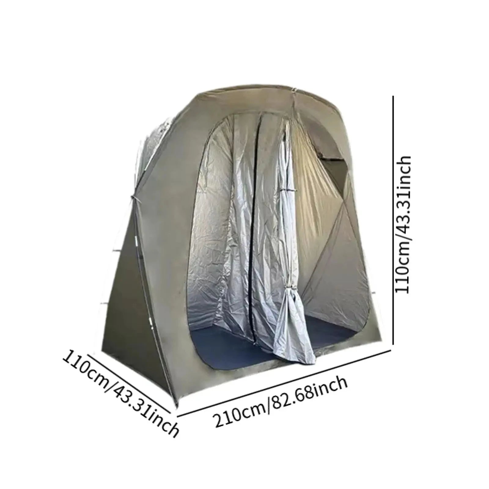 Camping Shower Tent with Carry Bag Waterproof 2 Person GlowCart