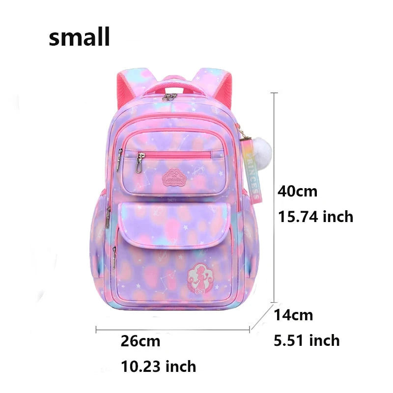 Children Girl Backpack School Bag Pink For Kid Child Teenage Schoolbag Primary Kawaii Cute Waterproof GlowCart