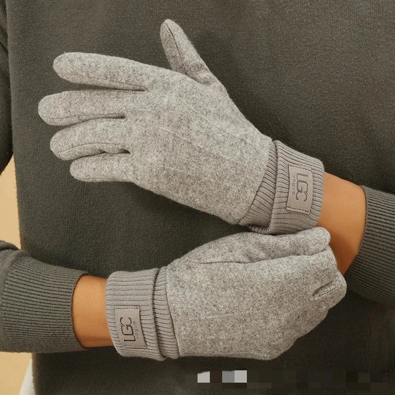Winter Cashmere Gloves for Women Warm Touch Screen Gloves GlowCart