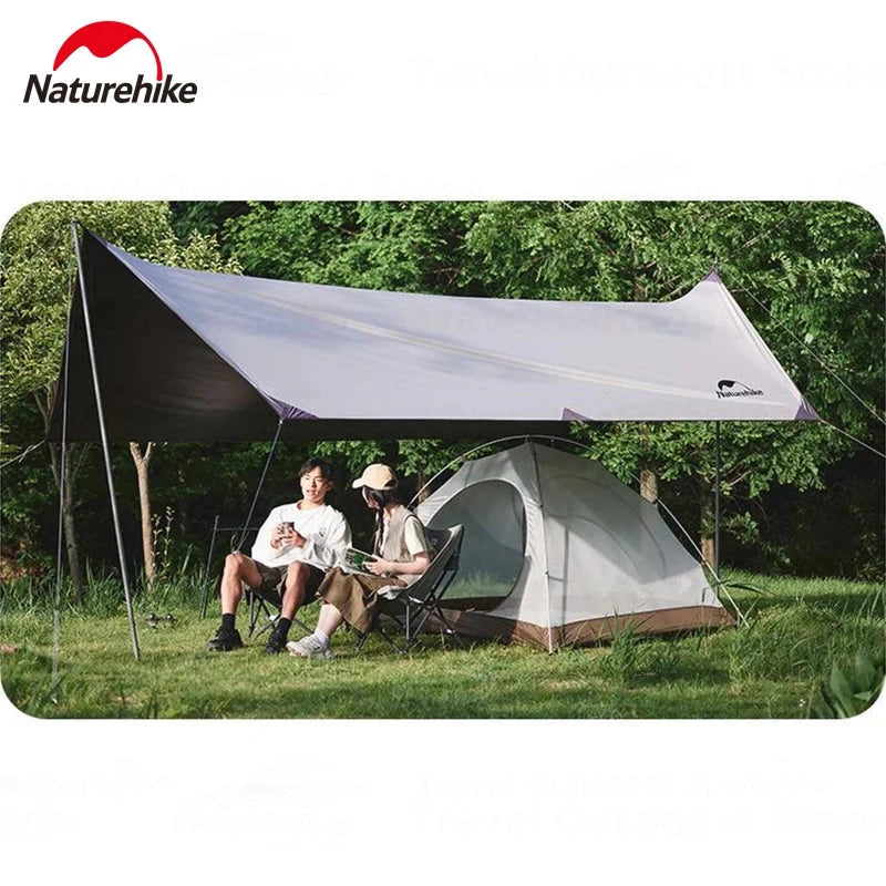 Naturehike UPF50+ Camping Ultralight Tent 2-3 People Three GlowCart