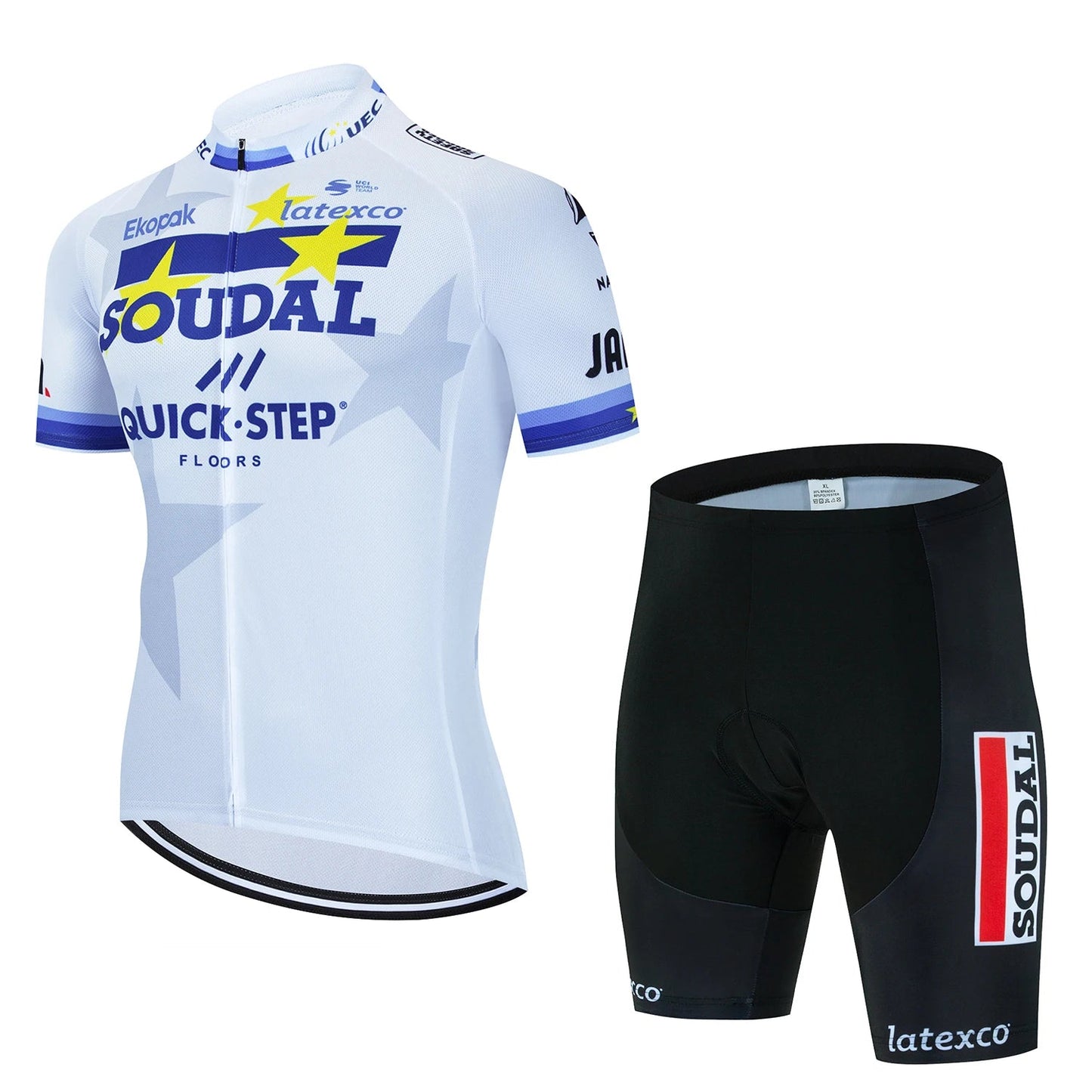 2025 SOUDAL Cycling Clothes Jersey Men Set Mtb Road Bike Uniform Shorts Man Mountain Complete Bib Men's Suit Cycle Spring Summer GlowCart