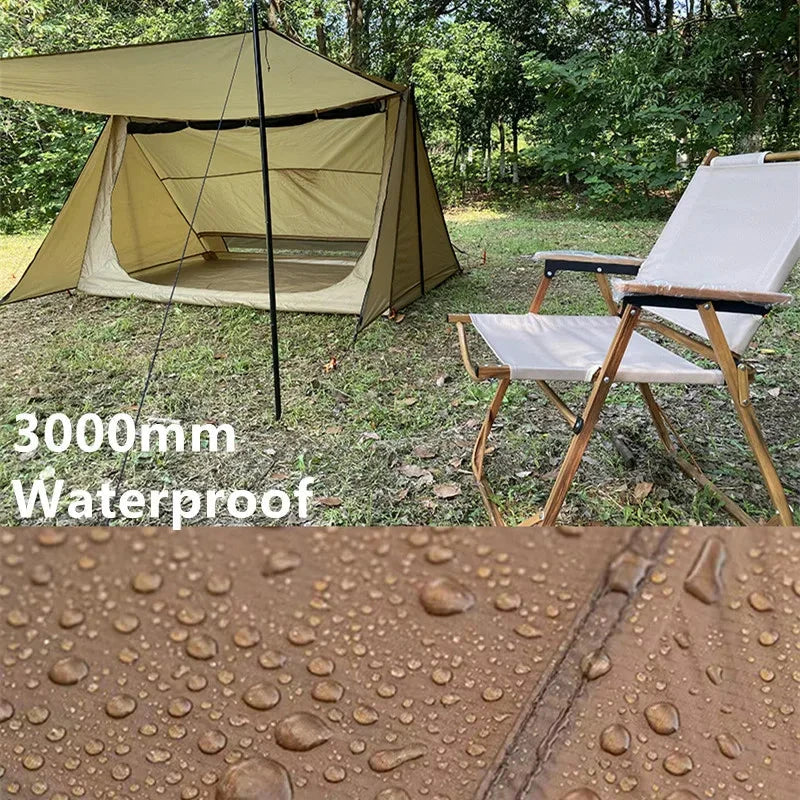 Smilodon-Ultralight Shelter Tent PU3000 Portable 1-2 Person GlowCart