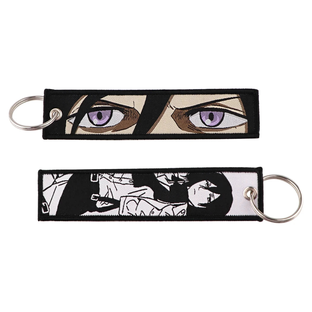 Classic Anime Cool Embroidery Key Fobs Key Tag Motorcycles GlowCart