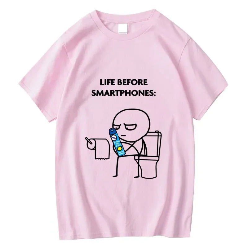 Men's T-shirt High Quality 100% Cotton T Shirt Printing Streetwear Summer Casual Cool Loose O-neck Men T-shirt Male Tops GlowCart