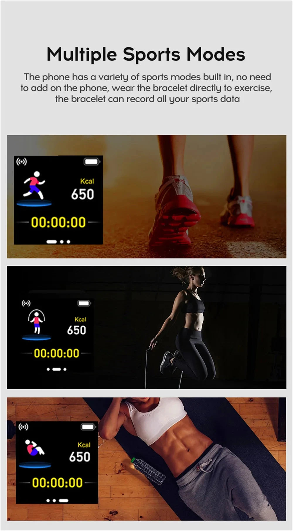 Smartwatch Men Women Wristwatches Smart Watch Message GlowCart