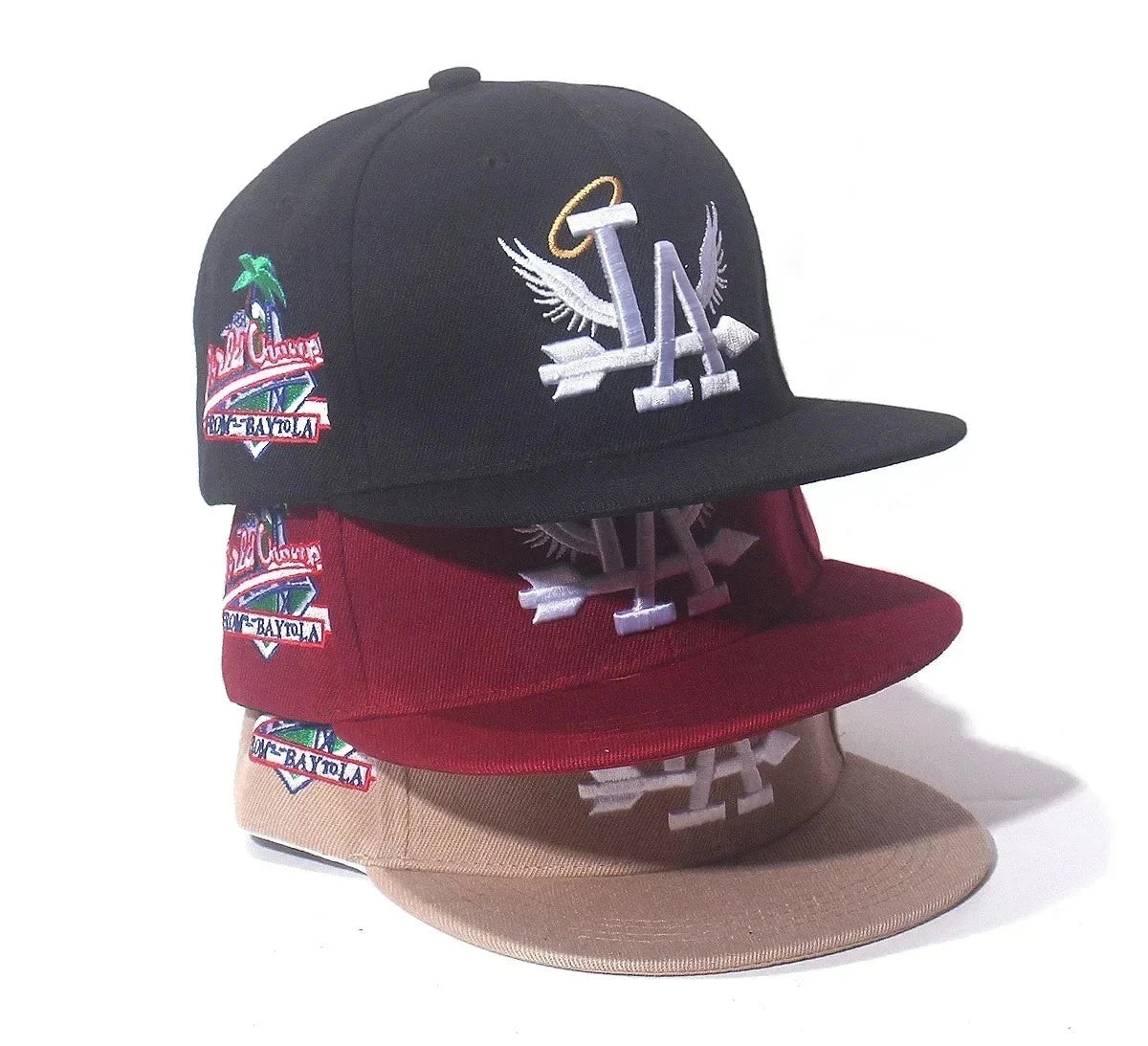 2025 New Letter Wing Side Coconut Tree Embroidery High GlowCart