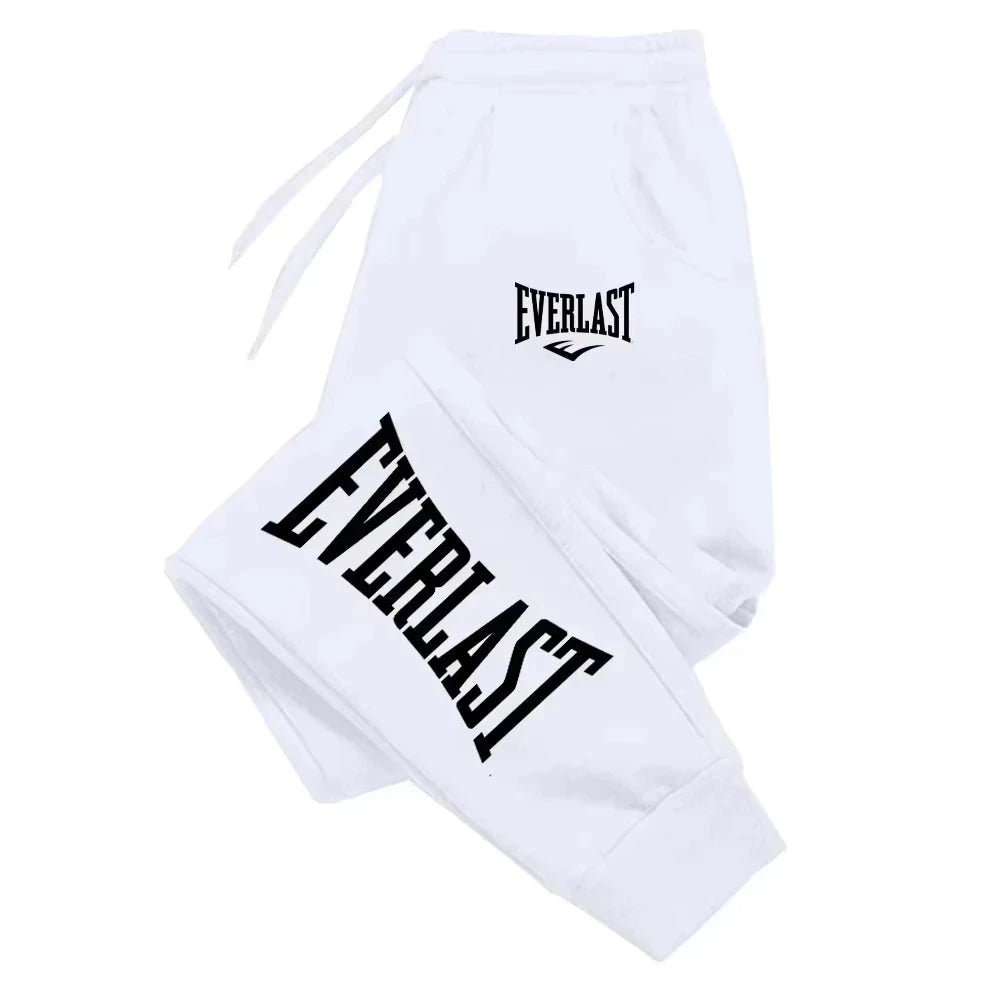 Men Printed Pants EVERLAST Men Women Running Pants Joggers GlowCart