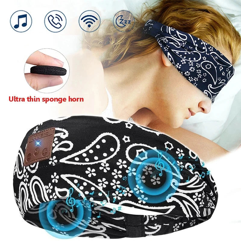 Wireless Bluetooth Sports Headband Handsfree Call Stereo GlowCart