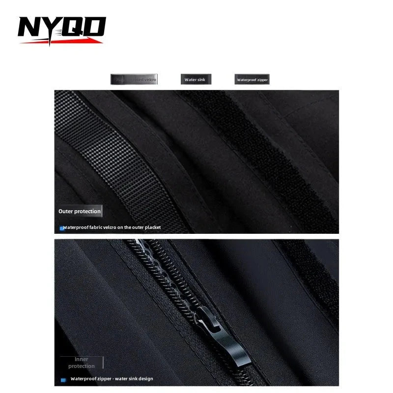 Rain Proof Riding Suit Motorcycle Raincoat for Men and Women GlowCart