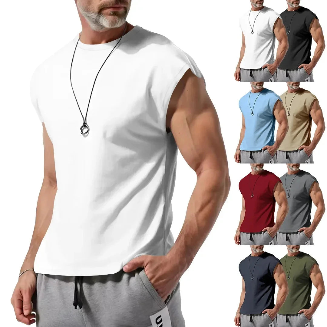 Amazon cross-border men's clothing summer new sleeveless GlowCart