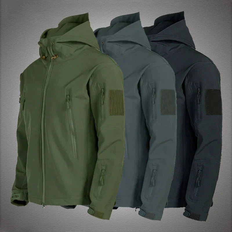 Military Shark Skin Soft Shell Jackets Men Tactical GlowCart