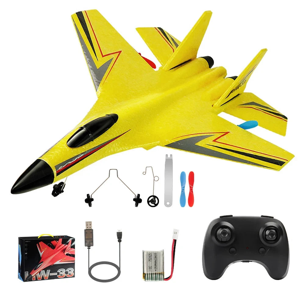 RC Plane SU-27 Aircraft Remote Control Helicopter 2.4G GlowCart