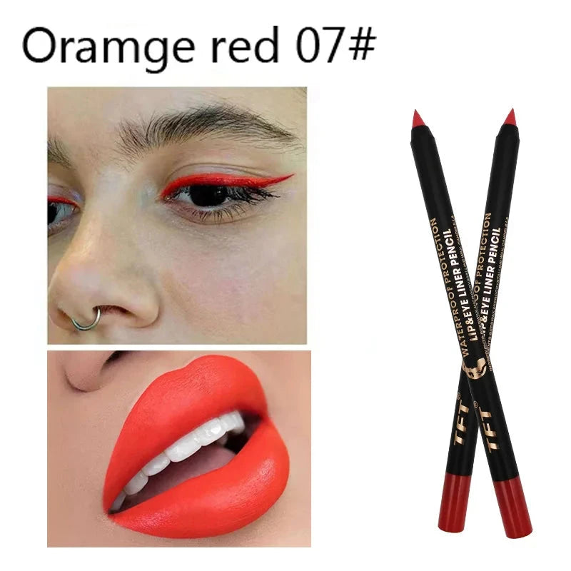 Long Lasting Eyeliner Pencil Colourful Pigment Waterproof GlowCart