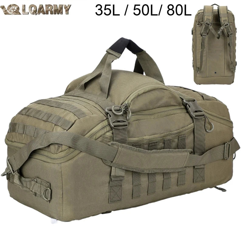 LQARMY 30L 50L 80L Outdoor Mountaineering Bag Molle Tactical GlowCart