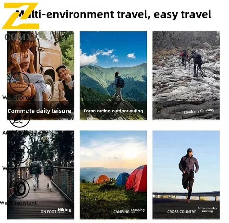 Gorpcore Men's Rainproof Fishing Jacket Autumn Large Size GlowCart