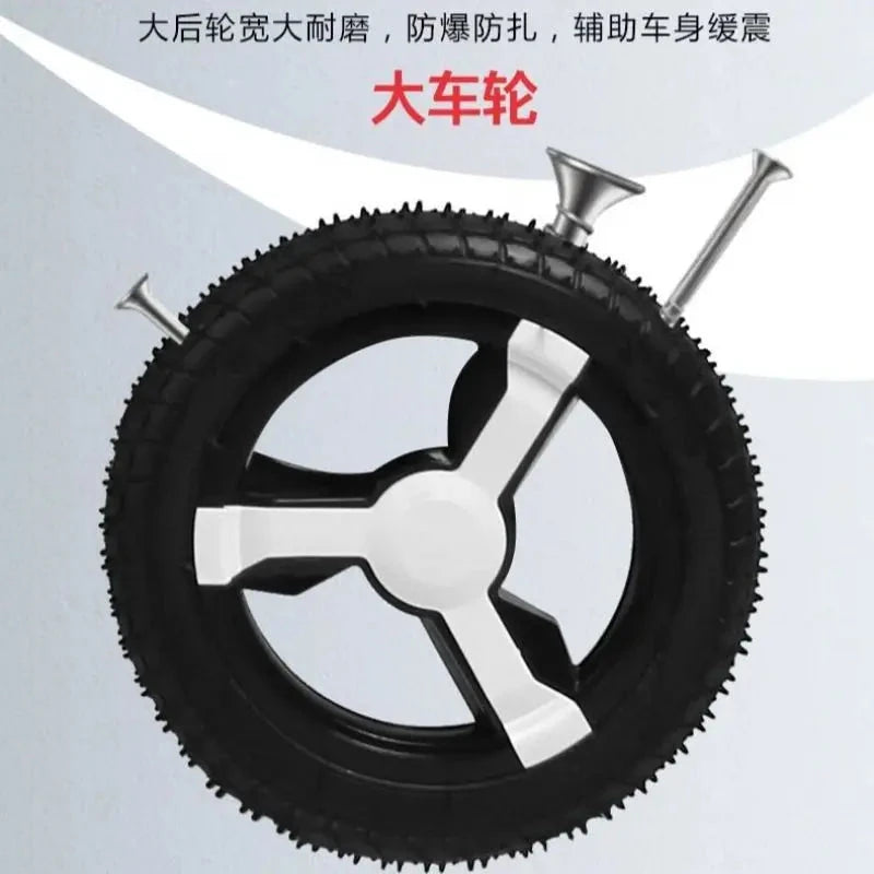 Twin Baby Stroller Front and Back Seat Lightweight Foldable Double Sitting and Lying Stroller Second Baby Stroller GlowCart