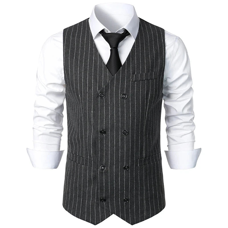 Men's medieval retro vest Slim models men's suit vest men's GlowCart