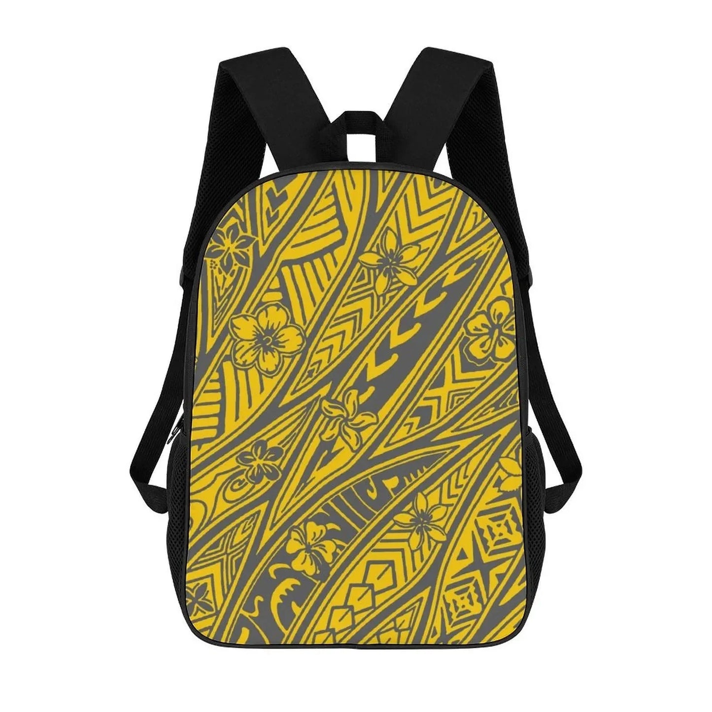 Artistic Polynesian Backpack Teens Adults School Laptop GlowCart