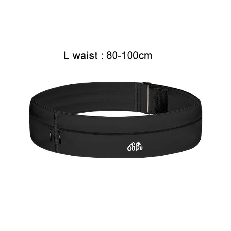 Running Belt Waist Bag with Water Bottle Women Sports Fanny Pack Men Phone Pouch Jogging Gym Bags Hydration Run Accessories GlowCart
