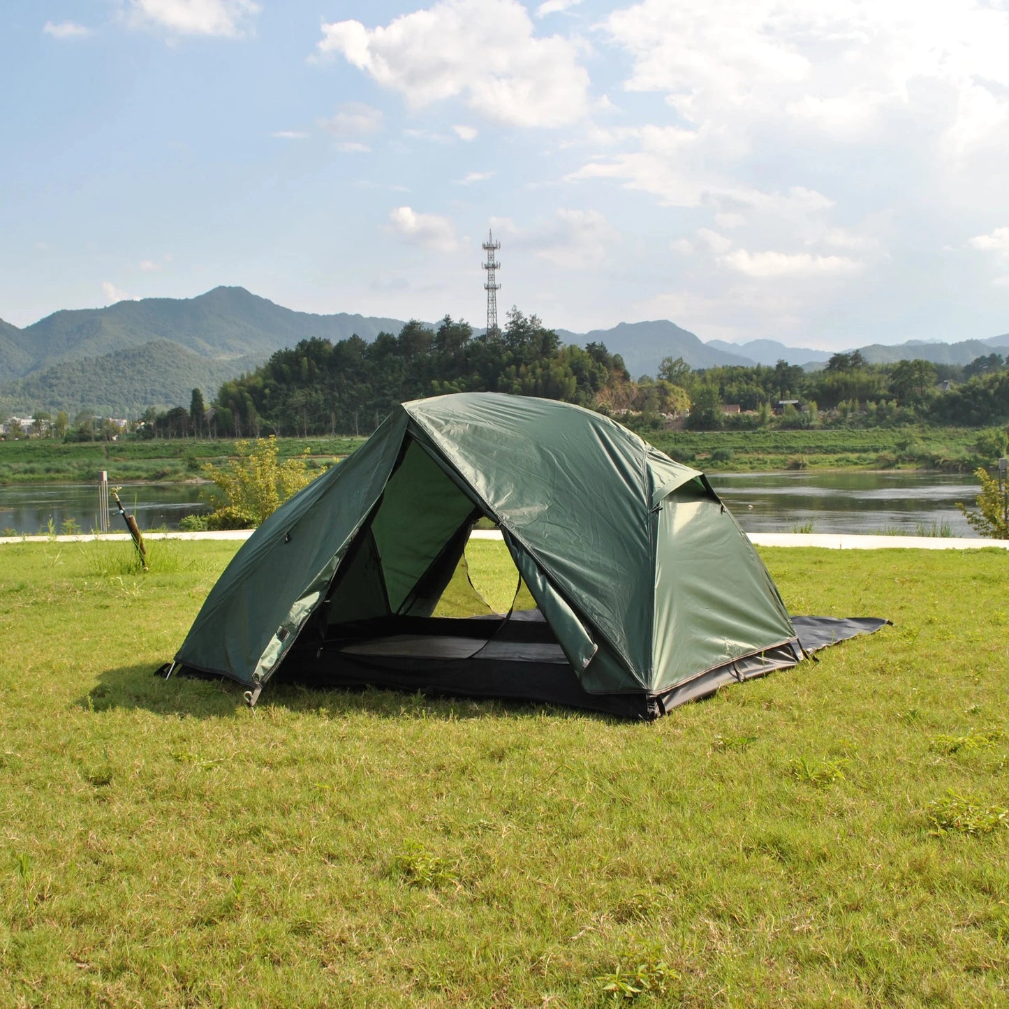 Ultralight Tent, Double Layers, 2 Person Camping Tent, GlowCart