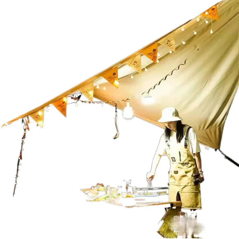 Outdoor Sky Tent Camping Portable Camping Picnic Sunscreen GlowCart