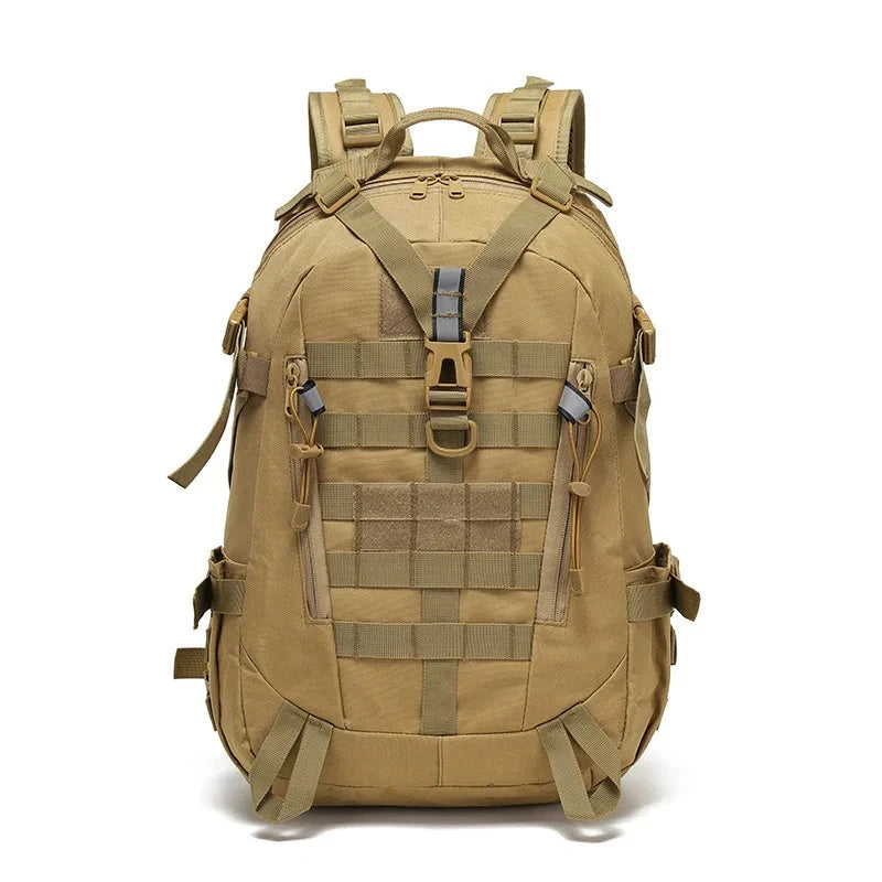 40L Tactical Reflective Backpack Outdoor Molle Camouflage GlowCart