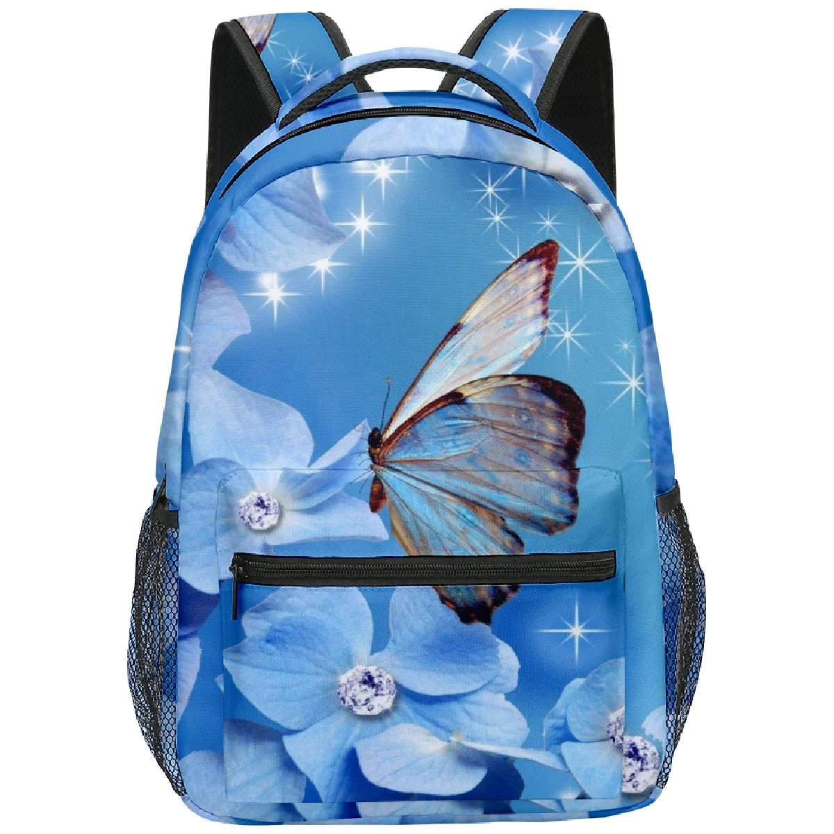 Trendy Popular Funny butterfly student Bookbag Notebook GlowCart