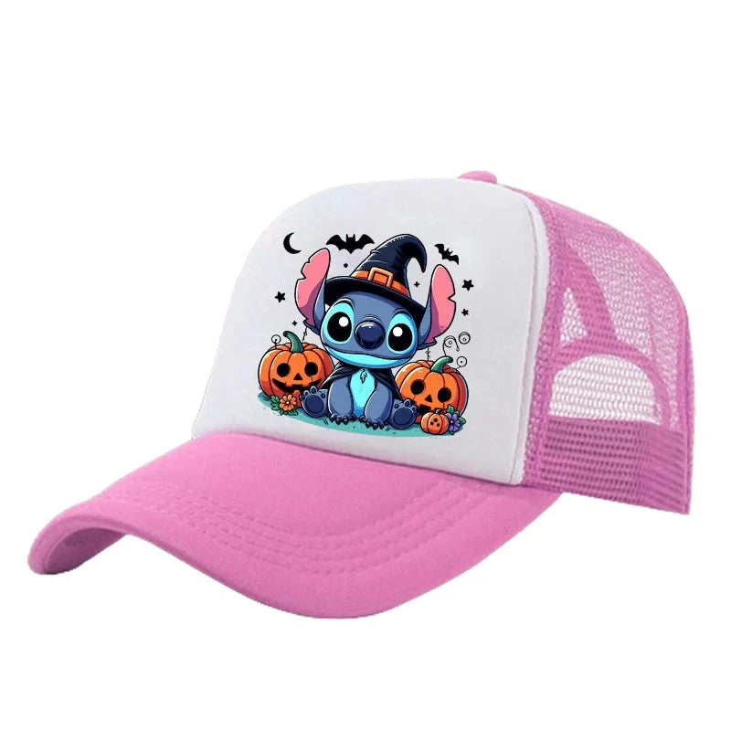 Stitch Baseball Cap For Boys And Girl, Adjustable Protection GlowCart