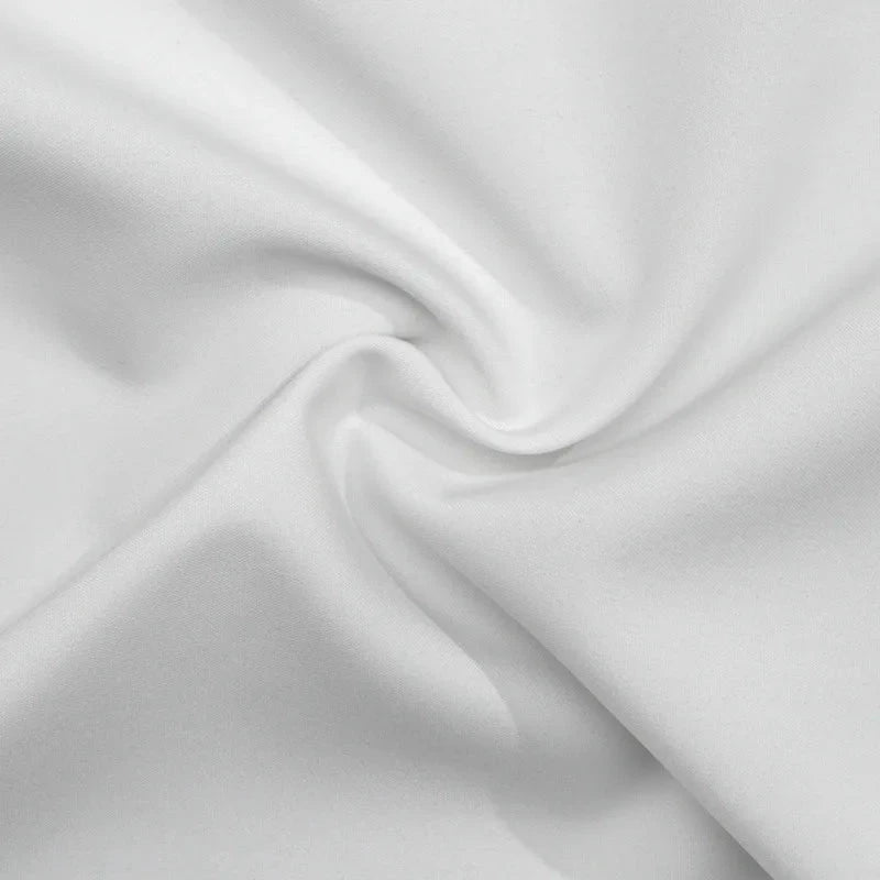 JULISSA MO Sexy Square Collar Women Maxi Dress White GlowCart