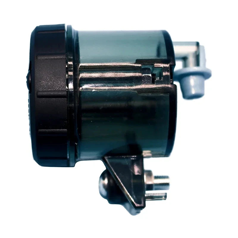 Universal Motorcycle Lever Brake Oil Tank Front Brake Clutch Fluid Bottle Master Cylinder Oil Reservoir Tank Cup With Holder GlowCart