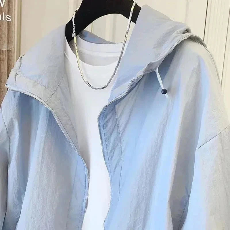 Women Jacket Waterproof Windbreaker Jackets Female Hooded GlowCart