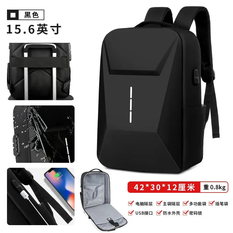 New EVA hard shell bag casual and light business backpack GlowCart