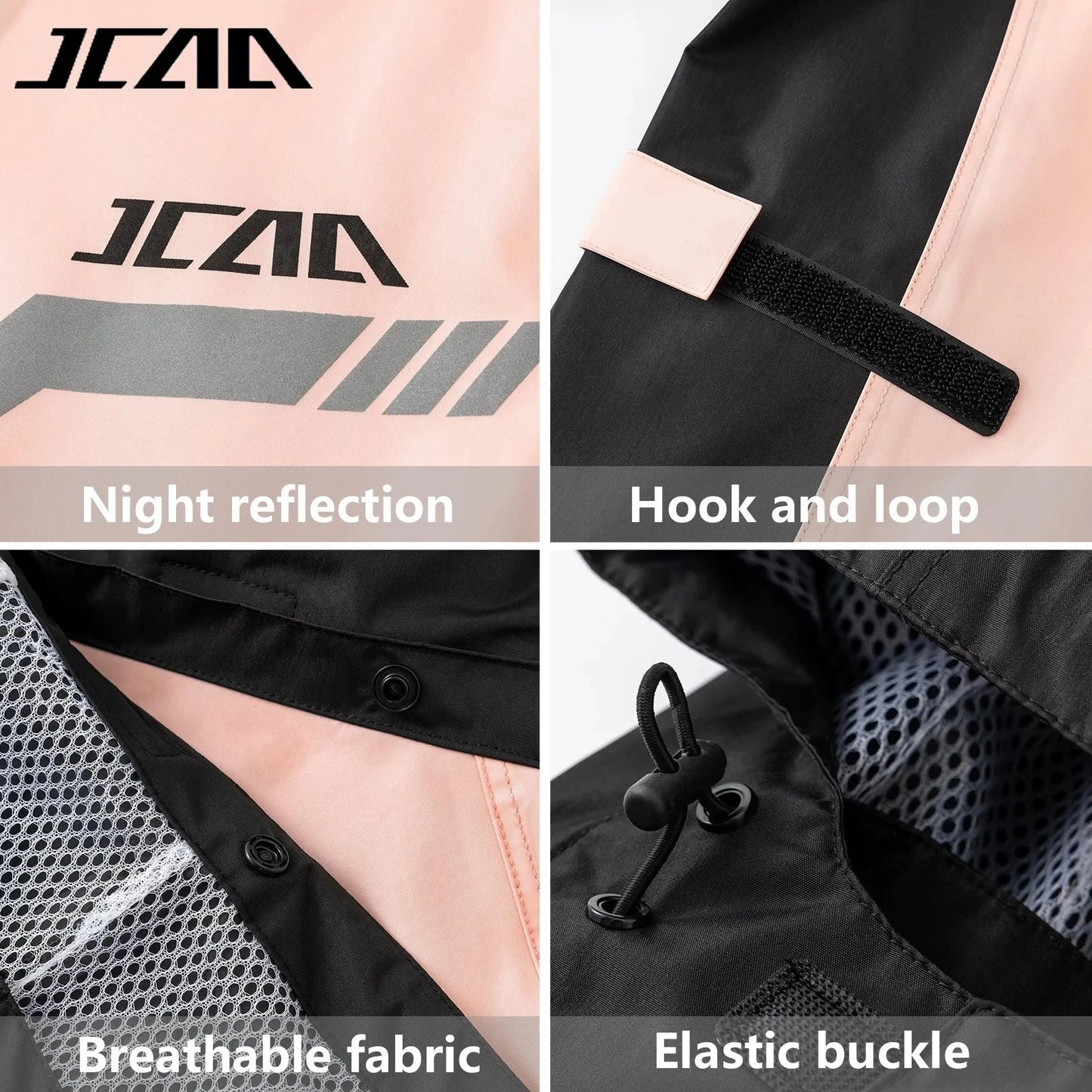 Men Women Motorcycle Raincoat Waterproof Motorbike Rain Coat GlowCart