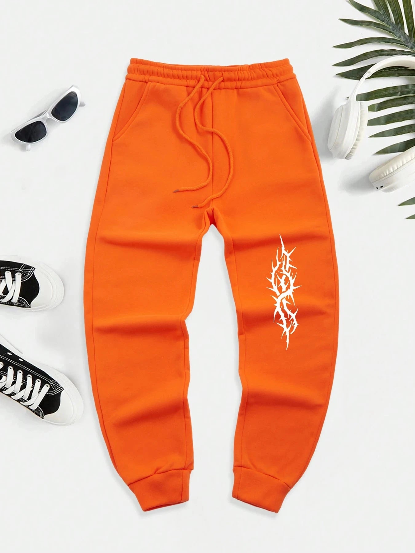 Surrounded By Thorns Prints New Fashion Sweatpants Hip Hop GlowCart