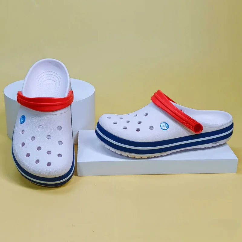 2025 Premium Anti-Slip Perforated sandals - Reinforced Outsole for Long-Lasting Beach to Street Wear | Various Colors GlowCart