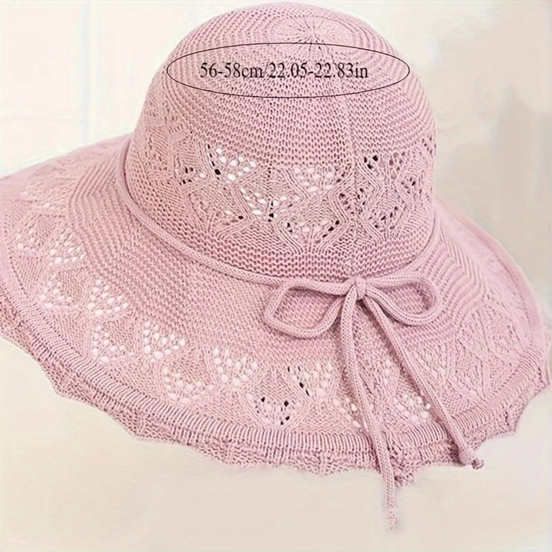 Korean version new straw hat summer sun hat sun protection GlowCart