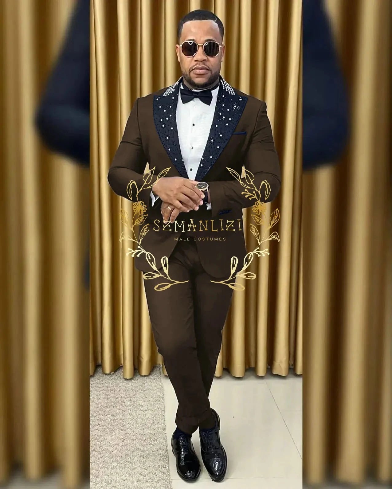 Luxury Wedding Suits For Men Groom Wear Tuxedos Handmade GlowCart