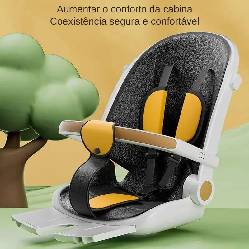 Bidirectional Baby Stroller Walking Baby Tricycle Bicycle 1-3-6 Year Old Child Stroller Baby Swivel Seat Music Lighting GlowCart