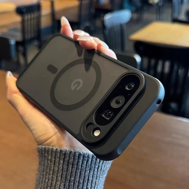 For Google 9A Magsafe Case Slim Matte Carbon Fiber Wireless GlowCart