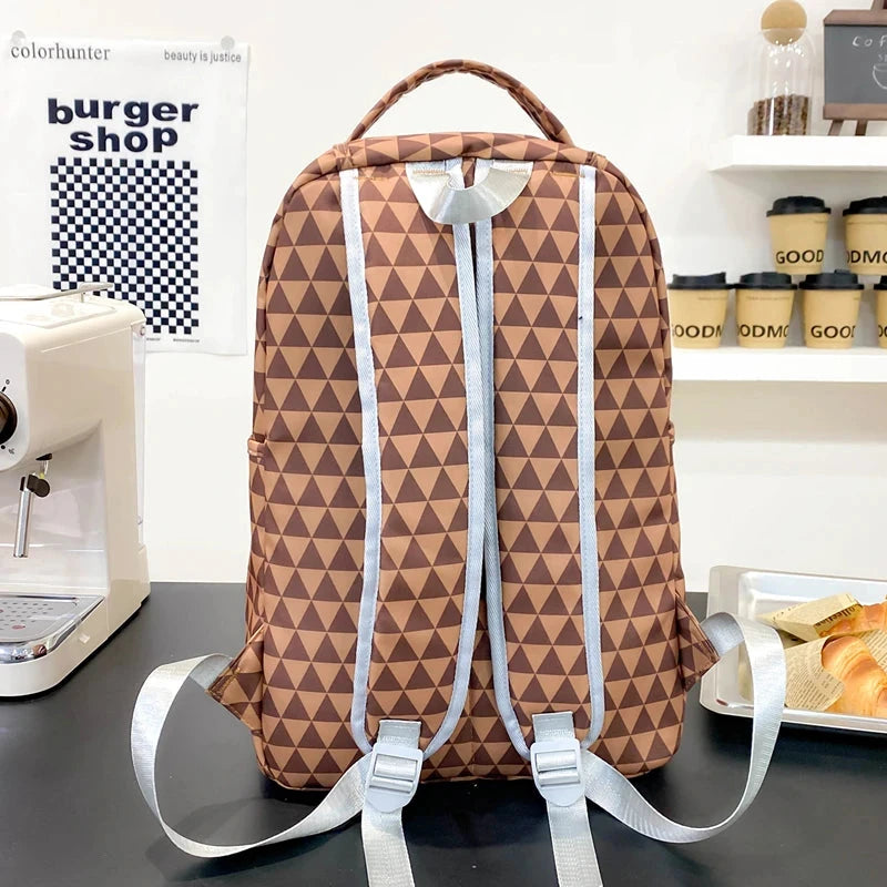 Casual canvas printed large capacity men's and women's GlowCart